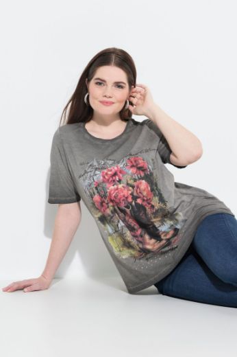 Moda za polnejše Majica kratkih rukava okruglog ovratnika plus velikost, xxl, Ulla Popken in Johann Popken (JP1880)