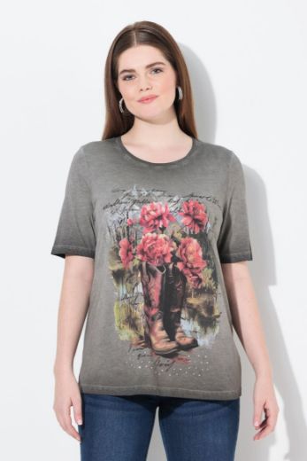 Moda za polnejše Majica kratkih rukava okruglog ovratnika plus velikost, xxl, Ulla Popken in Johann Popken (JP1880)