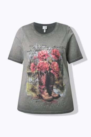 Moda za polnejše Majica kratkih rukava okruglog ovratnika plus velikost, xxl, Ulla Popken in Johann Popken (JP1880)
