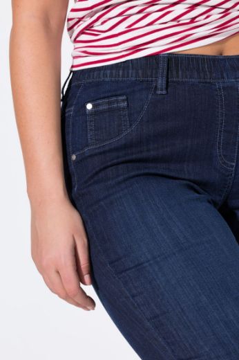 Moda za polnejše Traperice Capri plus velikost, xxl, Ulla Popken in Johann Popken (JP1880)