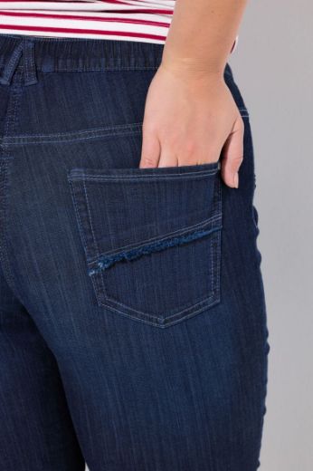 Moda za polnejše Traperice Capri plus velikost, xxl, Ulla Popken in Johann Popken (JP1880)