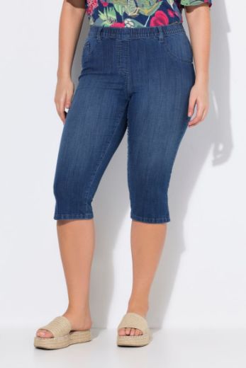Moda za polnejše Traperice Capri plus velikost, xxl, Ulla Popken in Johann Popken (JP1880)