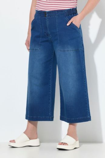 Moda za polnejše Traperice širokih nogavica plus velikost, xxl, Ulla Popken in Johann Popken (JP1880)