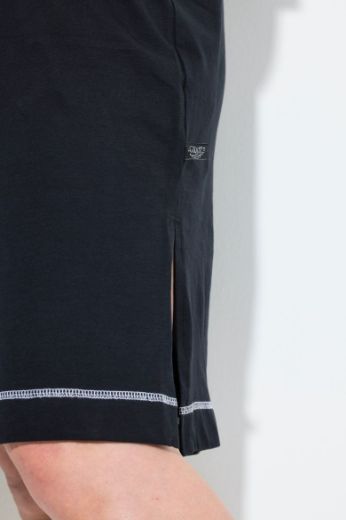 Moda za polnejše Spavaćica kratkih rukava V ovratnika plus velikost, xxl, Ulla Popken in Johann Popken (JP1880)