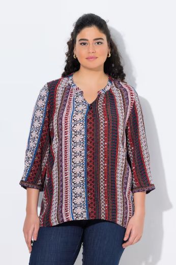 Moda za polnejše Tunika na kopčanje plus velikost, xxl, Ulla Popken in Johann Popken (JP1880)