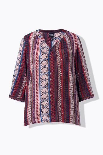 Moda za polnejše Tunika na kopčanje plus velikost, xxl, Ulla Popken in Johann Popken (JP1880)