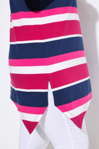 Moda za polnejše Majica bez rukava A kroja plus velikost, xxl, Ulla Popken in Johann Popken (JP1880)
