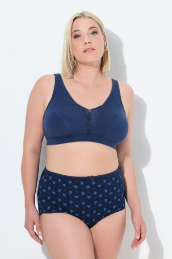 Moda za polnejše Grudnjak bez žica širih naramenica plus velikost, xxl, Ulla Popken in Johann Popken (JP1880)