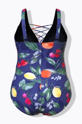 Moda za polnejše Kupaći kostim jednodijelni plus velikost, xxl, Ulla Popken in Johann Popken (JP1880)