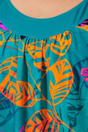 Moda za polnejše Kupaći kostim tankini plus velikost, xxl, Ulla Popken in Johann Popken (JP1880)