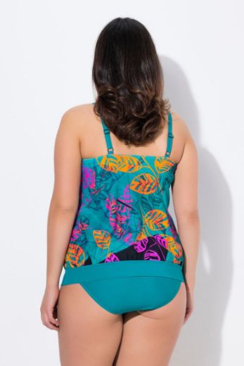 Moda za polnejše Kupaći kostim tankini plus velikost, xxl, Ulla Popken in Johann Popken (JP1880)