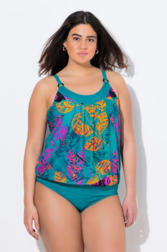Moda za polnejše Kupaći kostim tankini plus velikost, xxl, Ulla Popken in Johann Popken (JP1880)
