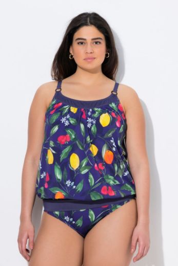 Moda za polnejše Kupaći kostim tankini plus velikost, xxl, Ulla Popken in Johann Popken (JP1880)