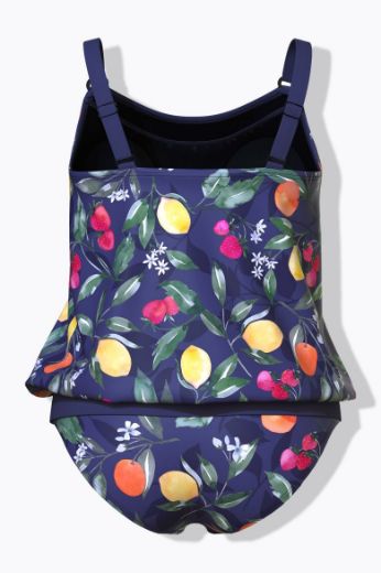 Moda za polnejše Kupaći kostim tankini plus velikost, xxl, Ulla Popken in Johann Popken (JP1880)