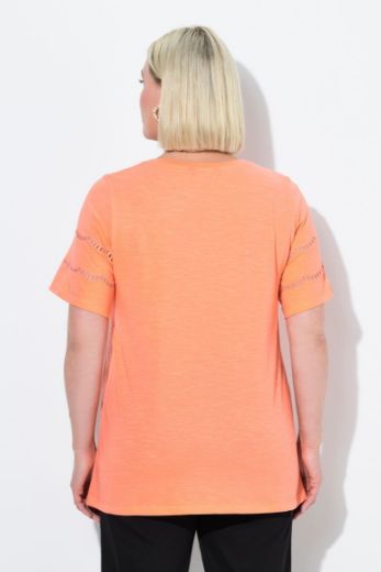 Moda za polnejše Majica kratkih rukava V ovratnika plus velikost, xxl, Ulla Popken in Johann Popken (JP1880)
