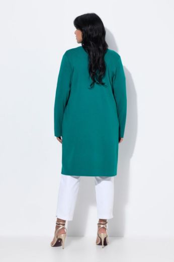 Moda za polnejše Kardigan dugi model s džepovima plus velikost, xxl, Ulla Popken in Johann Popken (JP1880)