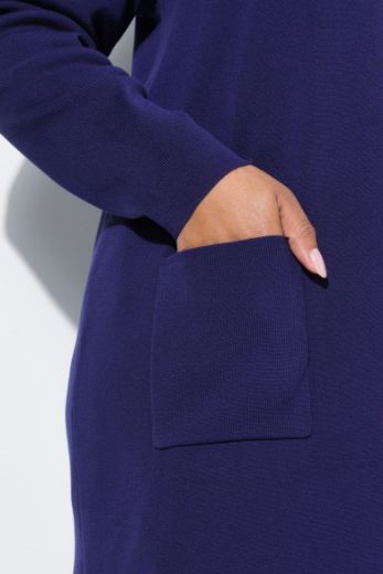 Moda za polnejše Kardigan dugi model s džepovima plus velikost, xxl, Ulla Popken in Johann Popken (JP1880)