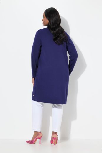 Moda za polnejše Kardigan dugi model s džepovima plus velikost, xxl, Ulla Popken in Johann Popken (JP1880)