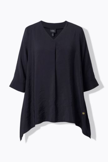 Moda za polnejše Tunika 3/4 rukava A kroja plus velikost, xxl, Ulla Popken in Johann Popken (JP1880)