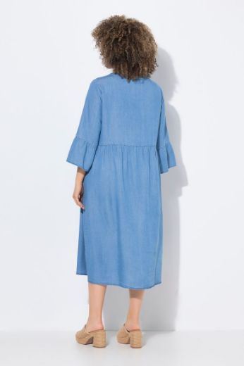 Moda za polnejše Haljina midi 3/4 rukava A kroja plus velikost, xxl, Ulla Popken in Johann Popken (JP1880)