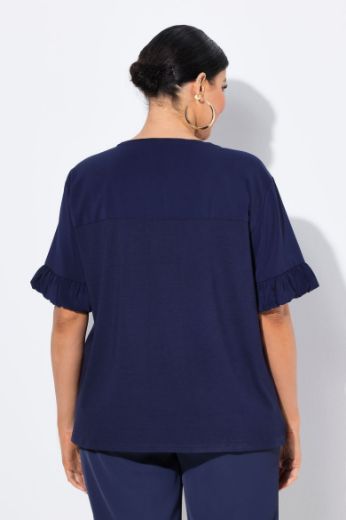 Moda za polnejše Majica kratkih rukava plus velikost, xxl, Ulla Popken in Johann Popken (JP1880)
