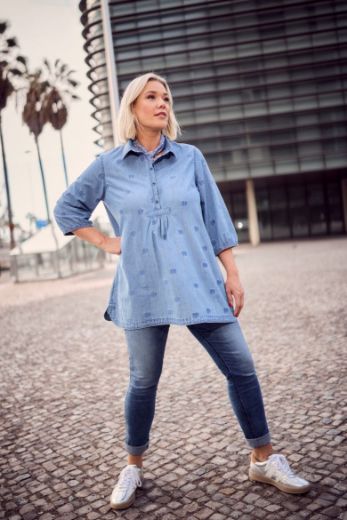 Moda za polnejše Bluza 3/4 rukava plus velikost, xxl, Ulla Popken in Johann Popken (JP1880)