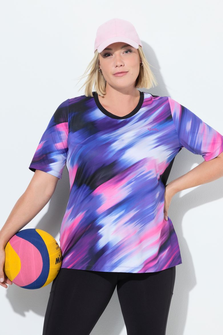 Moda za polnejše Majica kratkih rukava sportska plus velikost, xxl, Ulla Popken in Johann Popken (JP1880)