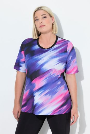 Moda za polnejše Majica kratkih rukava sportska plus velikost, xxl, Ulla Popken in Johann Popken (JP1880)
