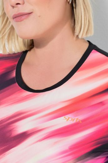 Moda za polnejše Majica kratkih rukava sportska plus velikost, xxl, Ulla Popken in Johann Popken (JP1880)