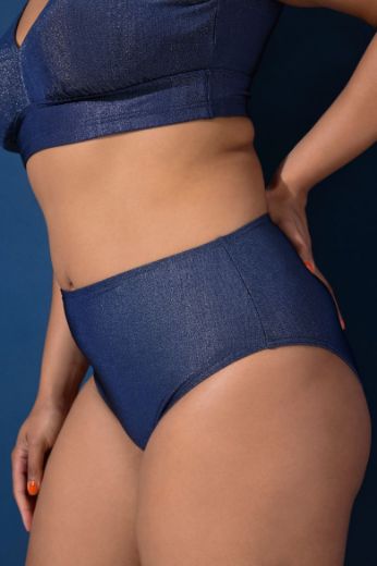 Moda za polnejše Kupaće gaće visokog struka sa svjetlucavim efektom plus velikost, xxl, Ulla Popken in Johann Popken (JP1880)
