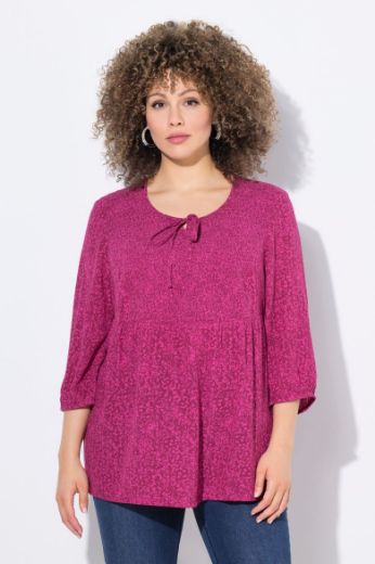 Moda za polnejše Bluza s 3/4 rukavima A kroja plus velikost, xxl, Ulla Popken in Johann Popken (JP1880)