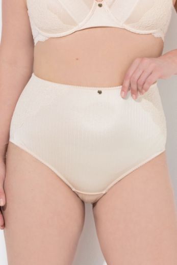Moda za polnejše Gaćice od satena srednje visokog kroja plus velikost, xxl, Ulla Popken in Johann Popken (JP1880)
