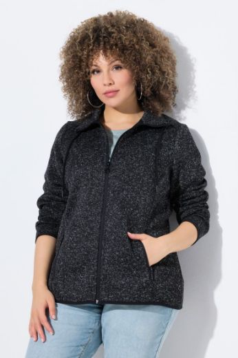 Moda za polnejše Jakna od flisa plus velikost, xxl, Ulla Popken in Johann Popken (JP1880)