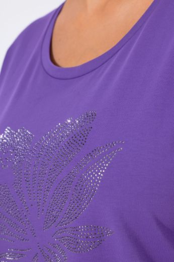 Moda za polnejše Majica kratkih rukava okruglog ovratnika plus velikost, xxl, Ulla Popken in Johann Popken (JP1880)