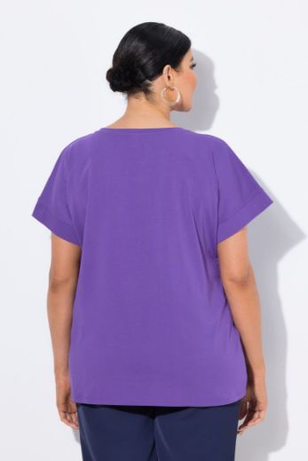 Moda za polnejše Majica kratkih rukava okruglog ovratnika plus velikost, xxl, Ulla Popken in Johann Popken (JP1880)
