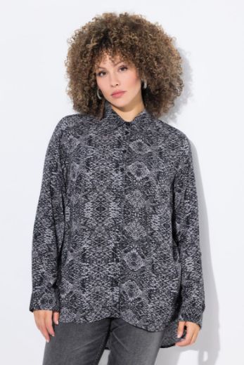 Moda za polnejše Košulja dugih rukava dužeg kroja plus velikost, xxl, Ulla Popken in Johann Popken (JP1880)