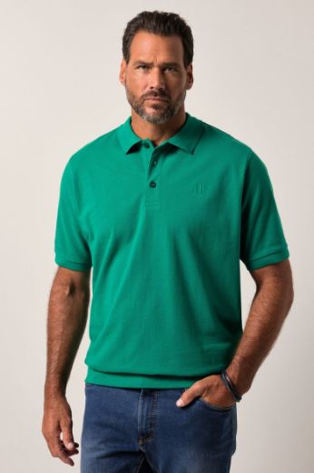 Moda za polnejše Majica polo Fit plus velikost, xxl, Ulla Popken in Johann Popken (JP1880)