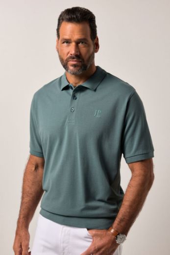 Moda za polnejše Majica polo Fit plus velikost, xxl, Ulla Popken in Johann Popken (JP1880)