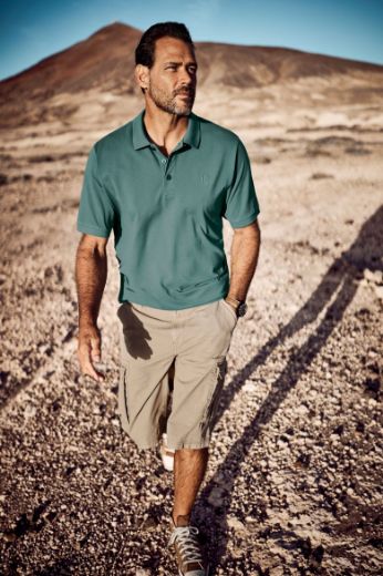 Moda za polnejše Majica polo Fit plus velikost, xxl, Ulla Popken in Johann Popken (JP1880)