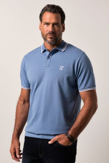 Moda za polnejše Majica Polo s prugama plus velikost, xxl, Ulla Popken in Johann Popken (JP1880)