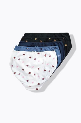 Moda za polnejše Gaćice midi  5 komada plus velikost, xxl, Ulla Popken in Johann Popken (JP1880)