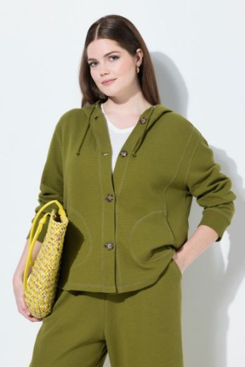 Moda za polnejše Majica dugih rukava s kapuljačom plus velikost, xxl, Ulla Popken in Johann Popken (JP1880)