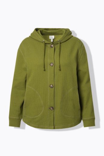 Moda za polnejše Majica dugih rukava s kapuljačom plus velikost, xxl, Ulla Popken in Johann Popken (JP1880)