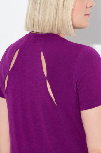 Moda za polnejše Majica kratkih rukava V ovratnika plus velikost, xxl, Ulla Popken in Johann Popken (JP1880)