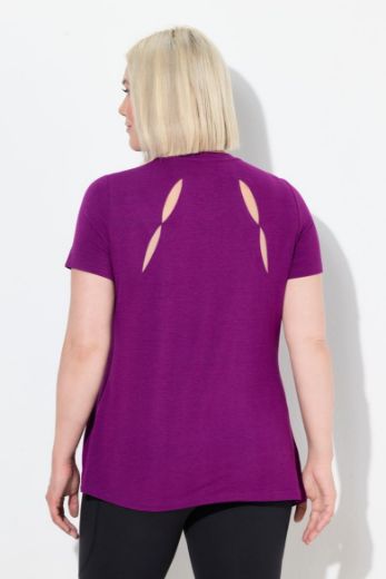 Moda za polnejše Majica kratkih rukava V ovratnika plus velikost, xxl, Ulla Popken in Johann Popken (JP1880)