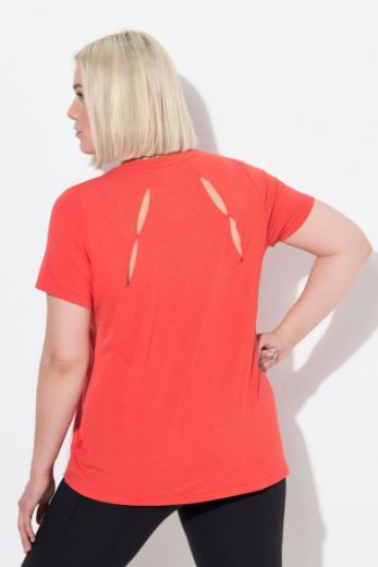 Moda za polnejše Majica kratkih rukava V ovratnika plus velikost, xxl, Ulla Popken in Johann Popken (JP1880)