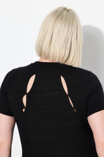 Moda za polnejše Majica kratkih rukava V ovratnika plus velikost, xxl, Ulla Popken in Johann Popken (JP1880)