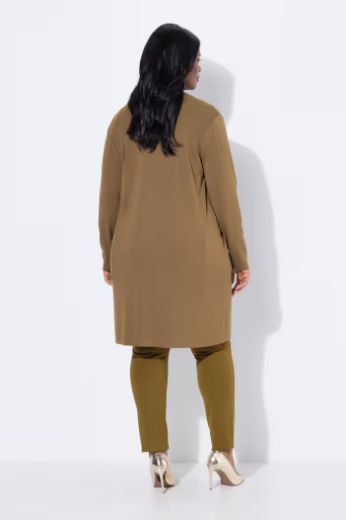 Moda za polnejše Kardigan dugi model s džepovima plus velikost, xxl, Ulla Popken in Johann Popken (JP1880)