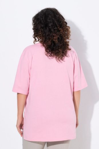 Moda za polnejše Majica V izrez Basic plus velikost, xxl, Ulla Popken in Johann Popken (JP1880)
