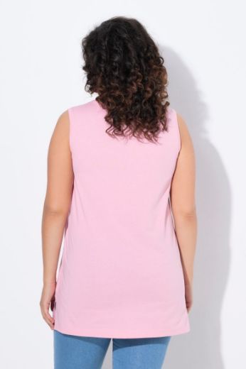 Moda za polnejše Majica V izrez Basic top plus velikost, xxl, Ulla Popken in Johann Popken (JP1880)